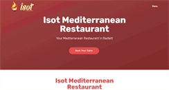 Desktop Screenshot of isotrestaurant.com