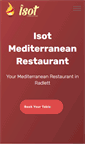 Mobile Screenshot of isotrestaurant.com